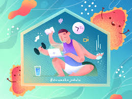 Work From Home In 2020 Digital Art Design Home Poster Working From Home