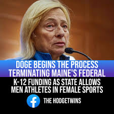 I believe President Trump may need to deploy the National Guard to uphold  his executive order aimed at maintaining the integrity of women's sports!  Can you imagine how that would look? 🤣