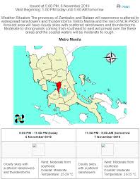 Just like what happened in metro. Metro Manila Weather Forecast 06 Quezon City Disaster Risk Reduction And Management Council Facebook