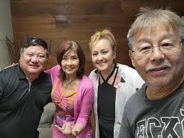 Our niece Kristie Ching , one of the lead vocalists for Aura, represented  our Mendoza family and Aura