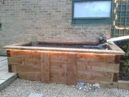 Pin By Jules Mark On My Upcycling Backyard Landscaping Plans Koi Pond Ideas Outdoor Bathtub