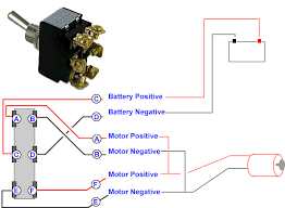 Armed with a wiring diagram and the necessary tools, install the boxes that house the switches. Connecting A 6 Terminal Toggle Switch To A Dc Motor Knowledge Base 12volt Travel Com