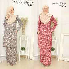 Baju kurung pahang cotton khadijah sale rm70 asal. Ready Stock Baju Kurung Cotton Kurung Pahang Nursing Friendly Shopee Malaysia