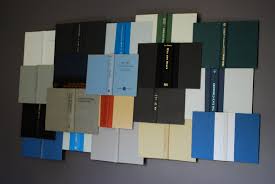 Contemporary Wall Art Made Of Book Covers From Your Fave Novels Book Wall Art Book Art Book Wallpaper