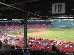 fenway park grandstand 10 rateyourseats com