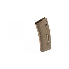 The magpul pmag gen m3 is molded from a polymer formula that delivers distinctly greater resistance to crushing and all forms of impact, with extra reinforcement in the mag catch and feed lip areas. Magpul Pmag 30 Ar M4 Gen M3 Window 5 56x45