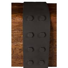 The s 06 is a rubber strapped molded from a iron tie. Dual Bolts Flexible Faux Iron Strap 6 X 42 L
