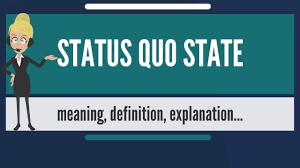 Status quo — roll over beethoven 03:06. What Is Status Quo State What Does Status Quo State Mean Status Quo State Meaning Explanation Youtube