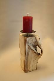 Kerzenstander Auf Holz Von Vadder Un Siene Deerns Auf Dawanda Com Kerzenstander Holz Kerzen Weihnachtsdeko Holz