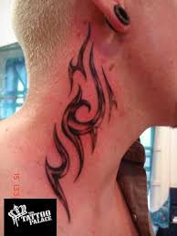 Tribal Neck Tattoo Design For Men Tribal Neck Tattoos Neck Tattoo Tattoo Designs Men