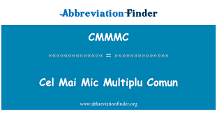 Check spelling or type a new query. Cmmmc Definition Cel Mai Mic Multiplu Comun Abbreviation Finder