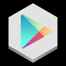 Google play Icon | Hex Iconset | Martz90
