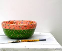 Reserved Vintage Style Pottery Bowl Grandma S Table Etsy Pottery Bowls Bowl Pottery