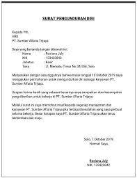 Untuk itu, tulislah surat pengunduran diri yang sopan dan penuh penghargaan. Contoh Surat Pengunduran Diri Kerja Yang Baik Resmi Sopan