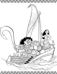 Coloriages Gratuits A Imprimer Vaiana Et Maui Coloriage Vaiana Coloriage Coloriage Gratuit