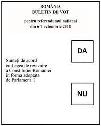 Ambele intrebari se rezuma la vreti sa continue lupta impotriva coruptiei sau sa lasam sa ne conduca o gasca de condamnati penal si analfabeti? Referendum Pentru Familie 2018 Ce Intrebare Se RegÄƒseste Pe Buletinele De Vot