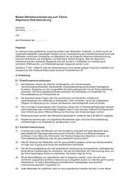 7 muster a) allgemeines muster vorbemerkung: Muster Betriebsvereinbarung Als Pdf Br Wiki