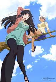 Flying Witch Flying Witch Anime Flying Witch Witch Drawing