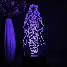 nezuko kamado led lamp demon slayer otaku lights house warming gifts slayer demon