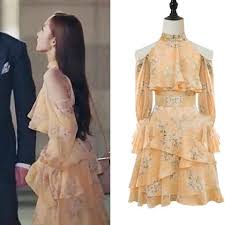 What S Wrong With Secretary Kim Park Min Young Floral Yellow Dress Young Dresses Yellow Floral Dress Kpop Fashion Outfits