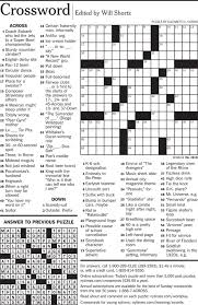 Make crossword puzzles, print them out as pdfs, share them, and solve them online with crossword labs. How Will Shortz Edits A New York Times Crossword Puzzle The Atlantic