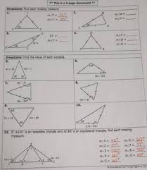 Ongun ingl wo triangles are congruent if there is a sequence of rigid transformations that carry one onto the other. Unit 4 Congruent Triangles Homework 3 Isosceles Equilateral Trianglehelp Please