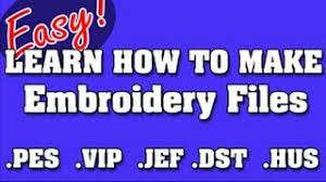 Download Never Pay For Embroidery Files Again How To Digitize Logos Yourself Youtube SVG Cut Files