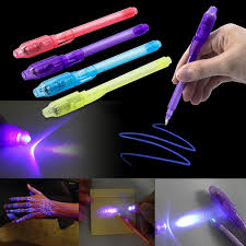 Luminous Light Pen Invisible Ink Magic Uv Light Money Detector Pen 2 In 1 Combo Purple Light Drawing Learning Education For Kids Multi Function Pen Aliexpress