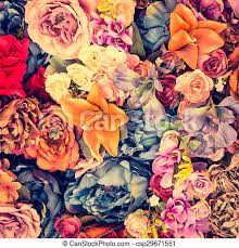 These gorgeous vintage flower pictures are free to download and print. Beautiful Vintage Flower Background Vintage Filter Effect Canstock