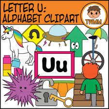 Adding borders around your images keeps photos with white backgrounds from spilling over into your document. Beginning Sound Alphabet And Phonics Clip Art Letter U Twmm Clip Art