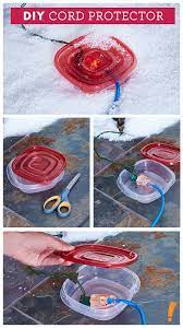 Keep Your Light Cords Safe This Winter From Snow And Rain Christmas Crafts Merry Little Christmas Christmas Fun