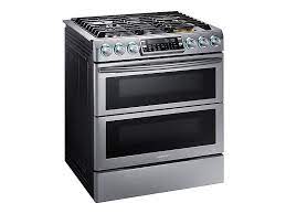 Maybe you would like to learn more about one of these? Nx58k9850ss Samsung Appliances 5 8 Cu Ft Slide In Gas Range With Flex Duo Dual Door In Stainless Steel Stainless Steel Schaefer S