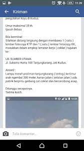 Awur, rt.011/rw.002, telukawur, tegalsambi, kec. Informasi Lowongan Kerja Wilayah Demak Kudus Jepara Posts Facebook