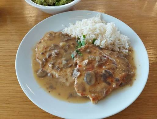 Mushroom Schnitzel