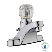 Maybe you would like to learn more about one of these? Glacier Bay 1 Handle Low Arc Bathroom Faucet With Knob Handle In Chrome The Home Depot Canada