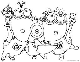 Free, printable coloring pages for adults that are not only fun but extremely relaxing. Free Minions Coloring Pages For Kids Coloring4free Coloring4free Com