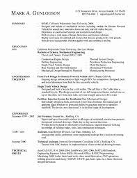 Electrical Engineering Resume Examples Luxury Production Engineer Resume Sample