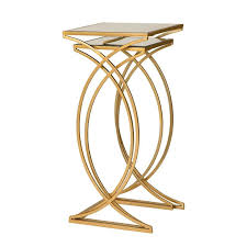 Huguenot 2 Piece Nesting Tables In 2020 Nesting Tables Glass Accent Tables Glass Top Coffee Table