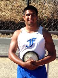 Coert Breaks Fillmore High School Discus Record