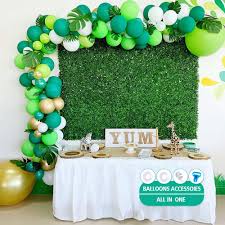 The balloon experience the scenery from a hot air balloon is unforgettable due to its spectacular and breathtaking nature; Mmtx Jungle Safari Balloon Arch Kit 100pcs Birthday Decorations Balloons Garland Arch Kit Party Supplies Decorations For Kids Boys Girls With Palm Leaves Jungle Latex Balloons Baby Shower Decoration Shopee Philippines