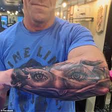 Maybe you would like to learn more about one of these? Inked Navy Seal Eddie Gallagher Gets New Tattoo Of His Wife S Eyes Daily Mail Online