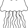 Jelly fish coloring pages for adults. 1