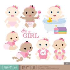 Clipart baby baby clip art baby art baby painting fabric painting drawing for kids art for kids baby images baby album. Baby Girls Digital Clipart Etsy Digital Clip Art Clip Art Baby Girl Clipart