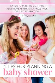 Planning a baby shower can almost feel like planning a wedding. 4 Tips For Planning A Baby Shower Mommy Moment