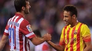 #tbt leo baptistao and victoria in 2013. Partida Entre Rayo Vallecano E Barcelona Marca O Reencontro Entre Os Amigos Artilheiros Leo Baptistao E Neymar Esporte Extra Online