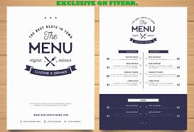 Do Professional Menus Design