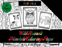 These coloring pages feature 15 adorable baby animals. Wild Animals Coloring Pages Sheets Pdf Cool Animals Printable Coloring Pages