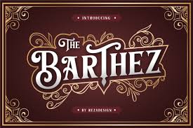 An application may not support the feature by which the desired glyph would normally be accessed; Barthez Font By Rezadesign Creative Fabrica Victorian Fonts Serif Fonts Vintage Fonts