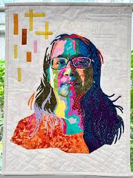 Collage of my project artwork drawn by me.