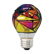 Ge Incandescent Stained Glass Light Bulb Buy Online In Brazil At Desertcart